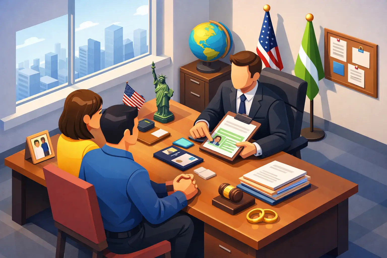 How to Organize Marriage Green Card Interview