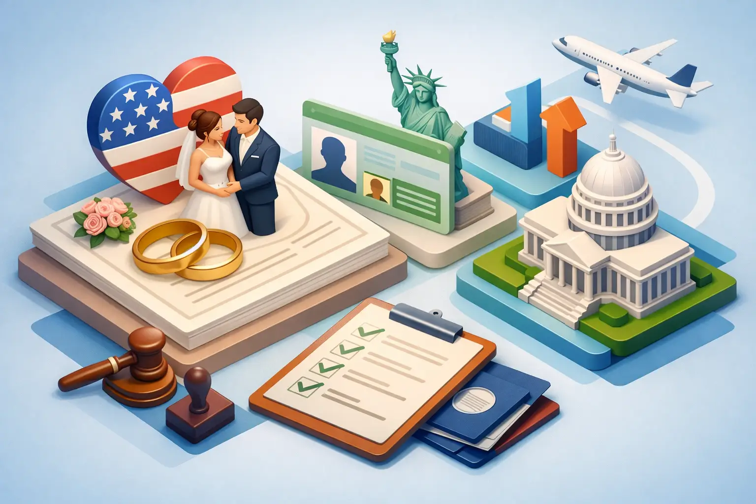 Marriage Green Card Process USA Explained